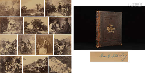 清 同治二年（1863）Turner编着纽约装帧《杜塞尔多夫画廊的艺术珍宝》原版蛋白照片集一册。