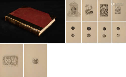 1828年伦敦出版《佛兰德皇家艺术学校收藏的15世纪早期意大利、德国雕刻大师制作的一百二十九个精美的艺术品巨幅版画集》