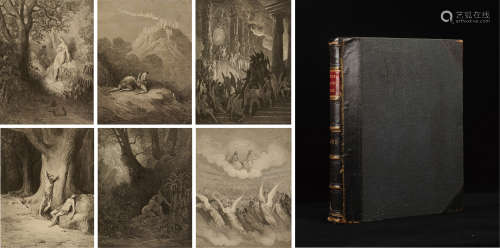 19世纪伦敦CASSELL & COMPANY,LIMITED出版《失乐园》多雷插图版硬皮精装本一册
