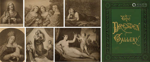 1877年美国波士顿J. R. Osgood and company出版《德累斯顿画廊的艺术珍品》硬皮精装本一册