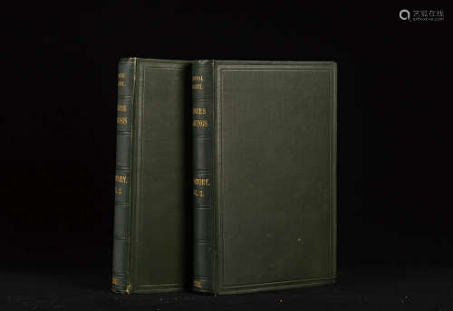 1909年伦敦DARLING & SON,LTD.出版《大英博物馆藏特纳绘画目录宝典》硬皮精装本一套两册全