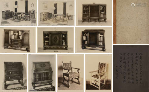 民国时期（约1930-1940年代）有关“各式家具”老照片之精美影集一部计106张