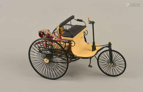 1886年奔驰一号（Benz Patent Motor）梅赛德斯—奔驰博物馆1:8仿真汽车模型一辆