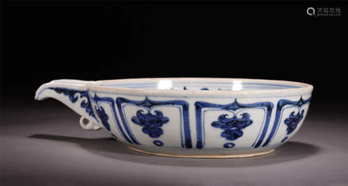 A Chinese Blue and White 