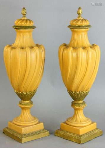 Pair of French Style Decorative Urns