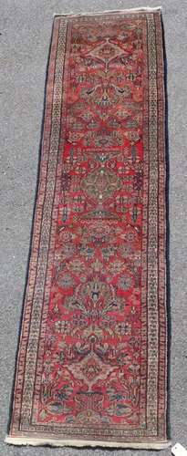 Antique Persian Sarouk Style Runner