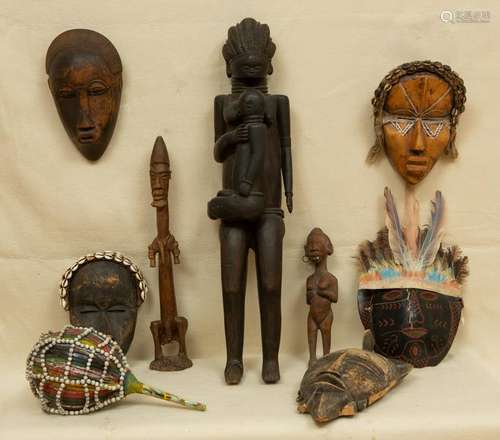 African Wood Carvings and Masks