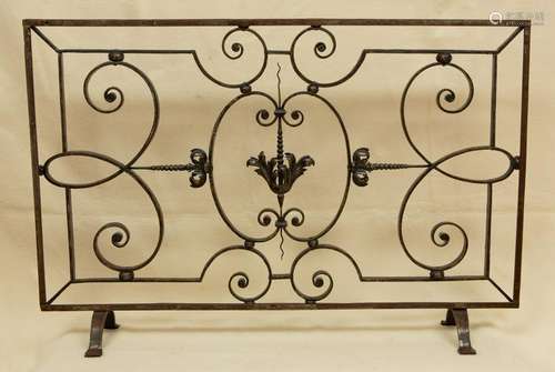 Fancy Wrought Iron Grille