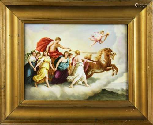 19thC Royal Vienna Porcelain Plaque