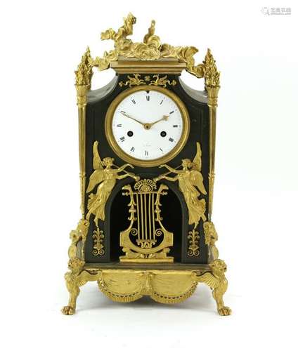 19thC French Fancy Exceptional Mantel Clock