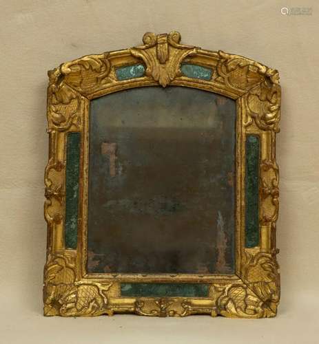 18thC French Giltwood Mirror