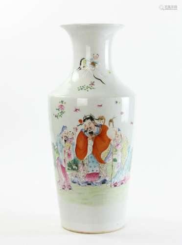 Chinese Famille Rose Porcelain Vase