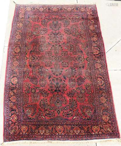 Antique Persian Sarouk Rug