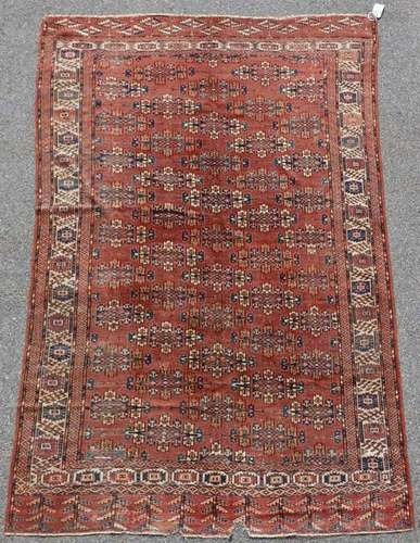 Antique Turkmen Rug