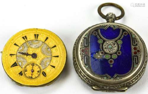 Antique Lebet Fils Buttes Switzerland Pocket Watch