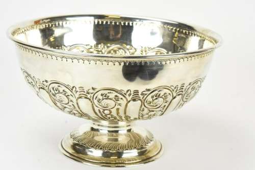 Antique 1899 Sterling Bowl w Washington Provenance