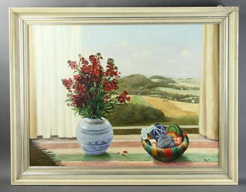 Marcel Dyf, Still Life, Oil on Canvas