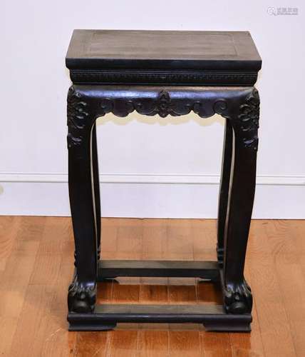 Large Chinese Zitan Stand