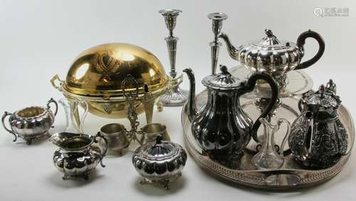 Assorted Silver and Silverplate Items