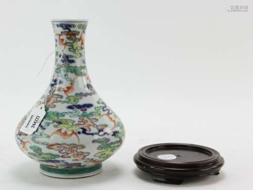 Chinese Doucai Glazed Vase