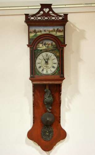 Antique Dutch Wall Clock