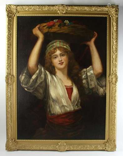 Italian School, Portrait of a Young Girl