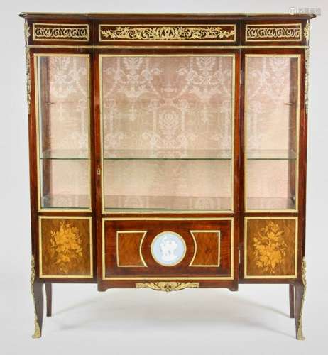 19thC French Curio Cabinet