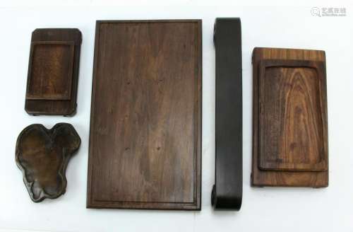 Group of Chinese Hardwood Stands