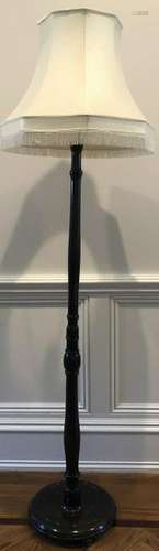 Vintage Carved Balustrade Floor Lamp