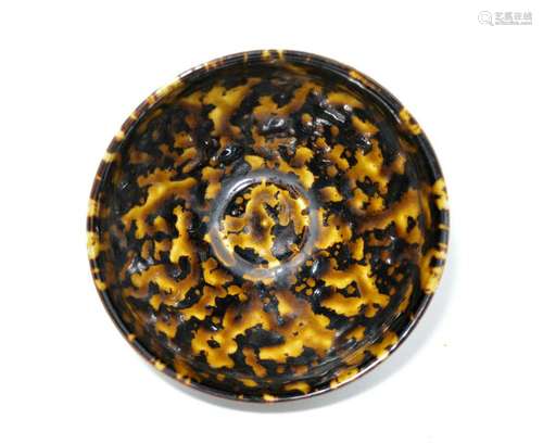 Chinese Jizhou Tortoiseshell-Glazed Tea Bowl