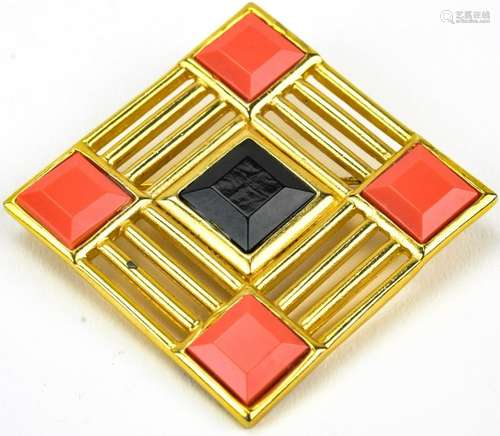 Vintage 1987 Mimi Dian Statement Brooch