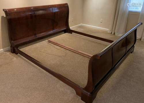 Bernhardt Conservatory Collection Sleigh Bed Frame