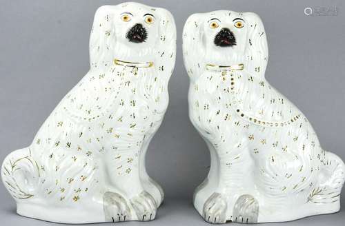 Pr Large Scale English Staffordshire Spaniel Dogs