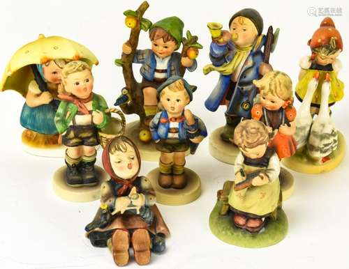 Lot Goebel West Germany Porcelain Figurines