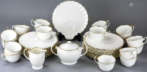 Gladstone China Old Grecian Flute Luncheon Set