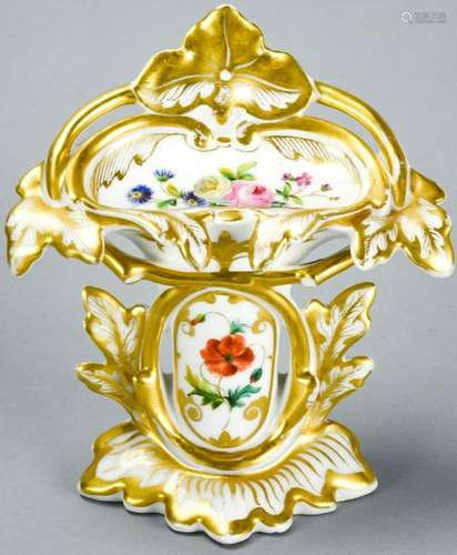 Antique 19th C Old Paris Porcelain Centerpiece