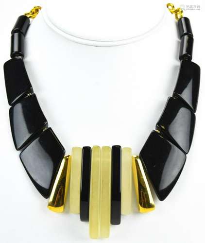 Vintage C 1960s Park Lane Art Deco Style Necklace