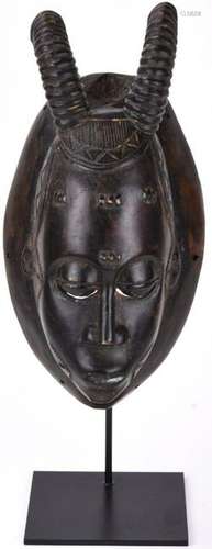 Hand Carved Wood African Tribal Mask