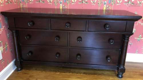 Antique American Empire Dresser Chest of Drawers