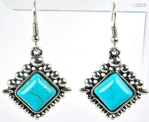 Pair of Native American Style Earrings