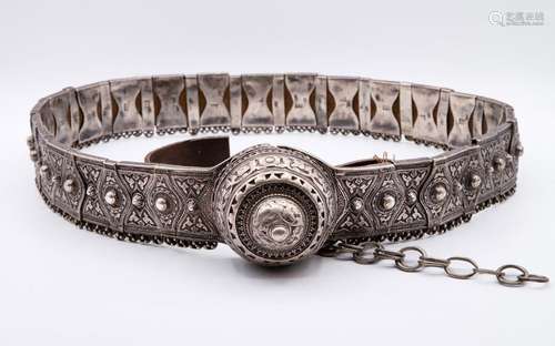 A Silver and Niello Belt, Georgia, Tbilisi, 1887 1…