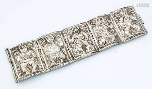 A Silver Bracelet, Prob. Egypt, Late 19th Early 20…