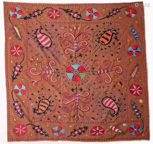 A Rare Suzani Embroidery, Uzbekistan Bukhara,Late …