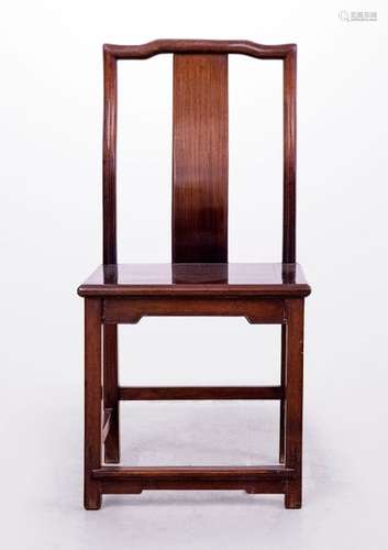 A Chinese Hongmu (Rosewood) Side Chair, 18th/19th …