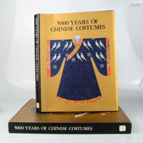 5000 Years of Chinese Costumes, by Zhou Xun, Gao Chunming, edited by The Chinese Costumes Research