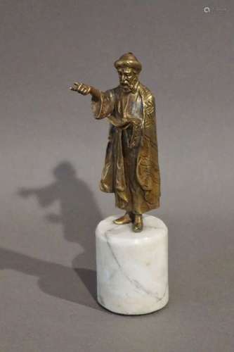 Sculpture orientaliste en bronze. H : 10 cm