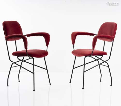 Velca, Legnano, Two armchairs, c. 1955