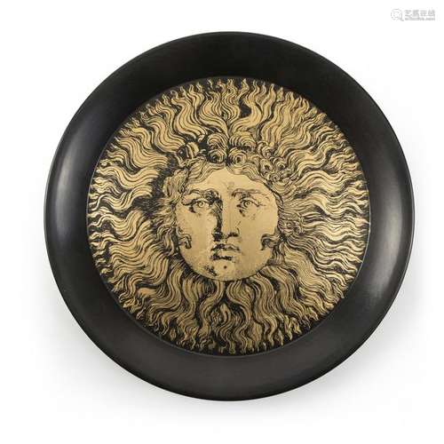 Piero Fornasetti, 'Re Sol' tray, 1950s