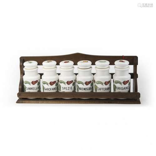 Piero Fornasetti, Shelf for condiments, 1980s