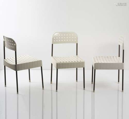 Enzo Mari, Three 'Box' chairs, 1971